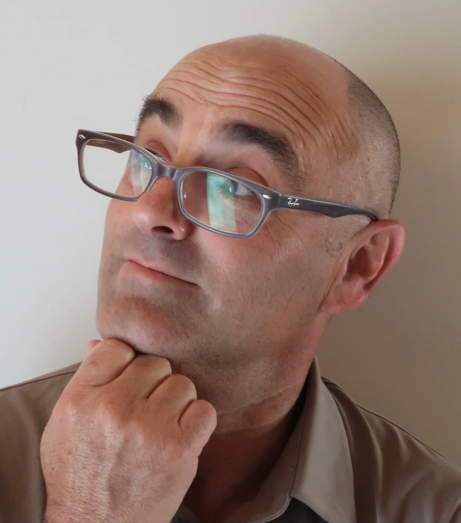Phil Zuckerman in thought